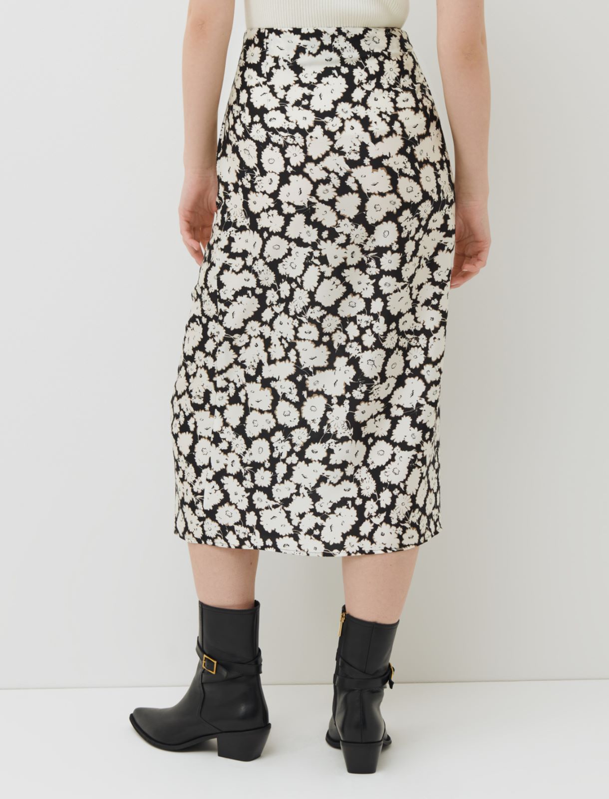 Long skirt - Black - Marina Rinaldi - 2