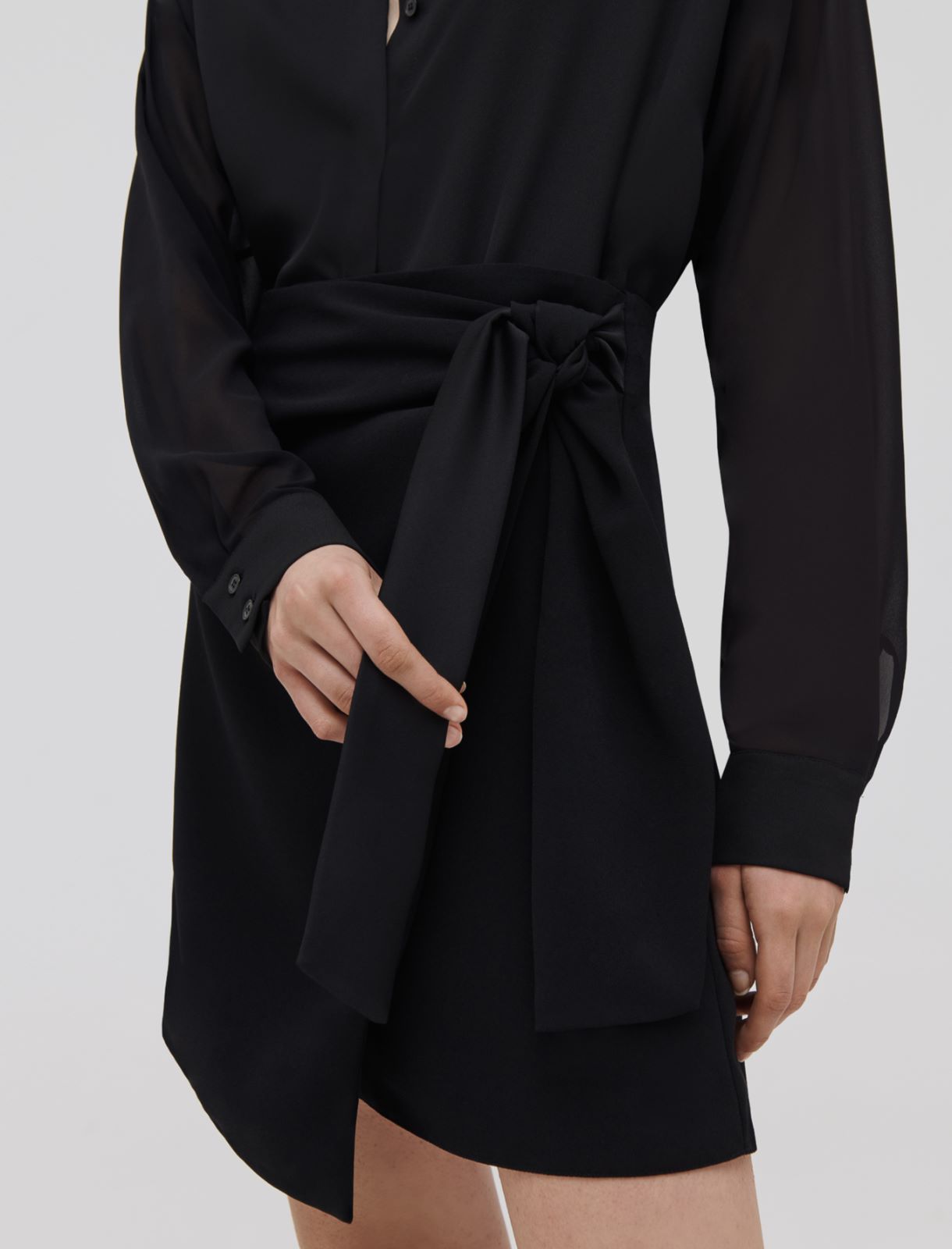 Short skirt - Black - Marina Rinaldi - 4