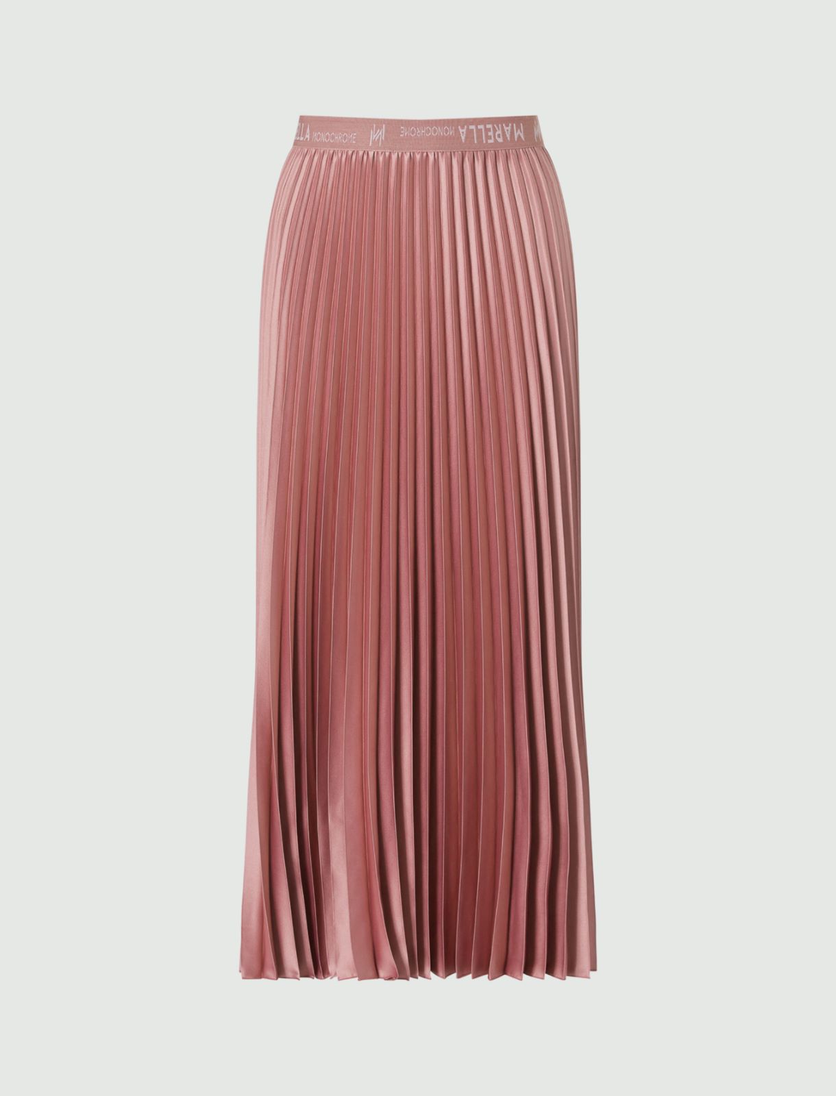 Pleated skirt - Antique rose - Marina Rinaldi - 5