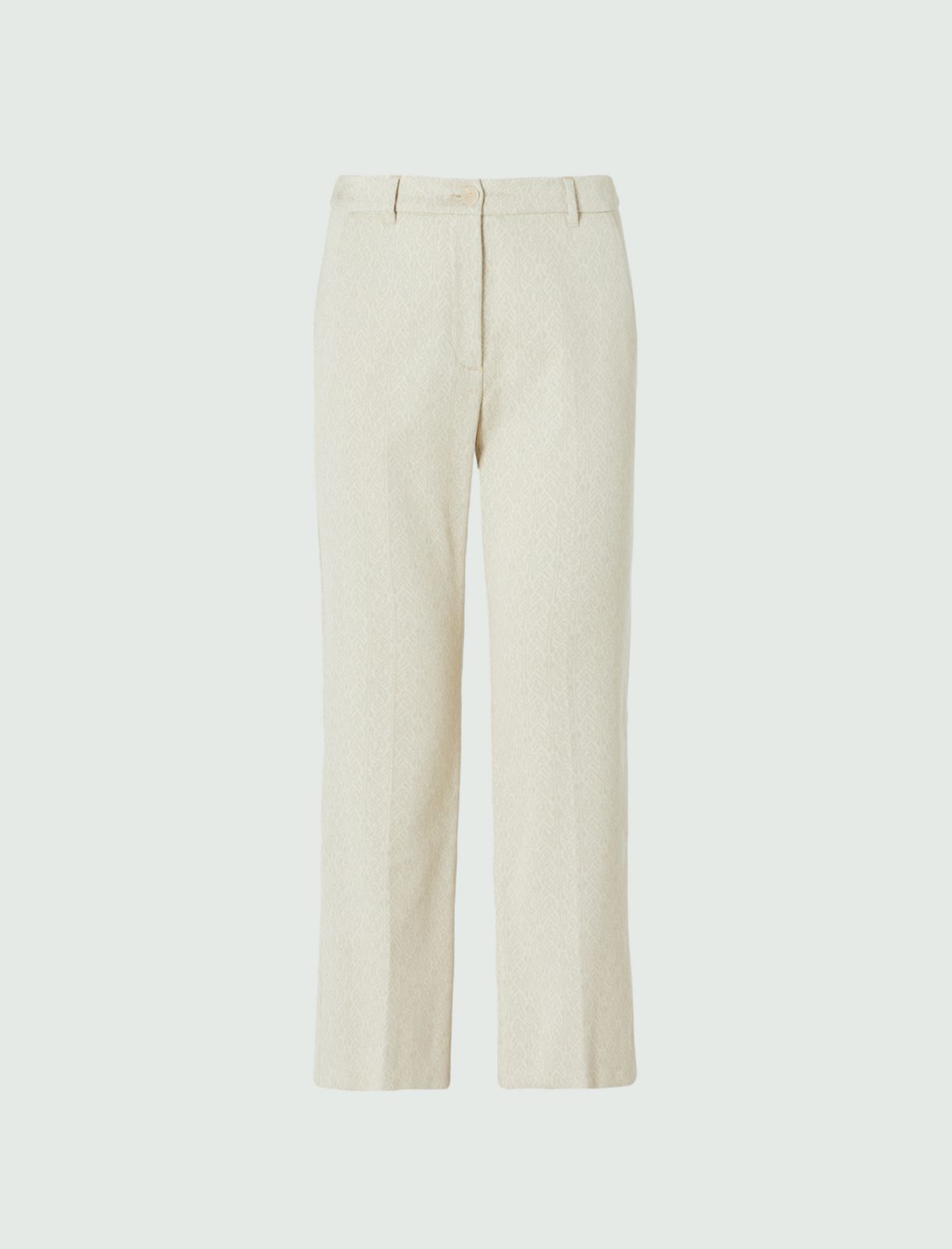 Jacquard trousers - Sand - Marella