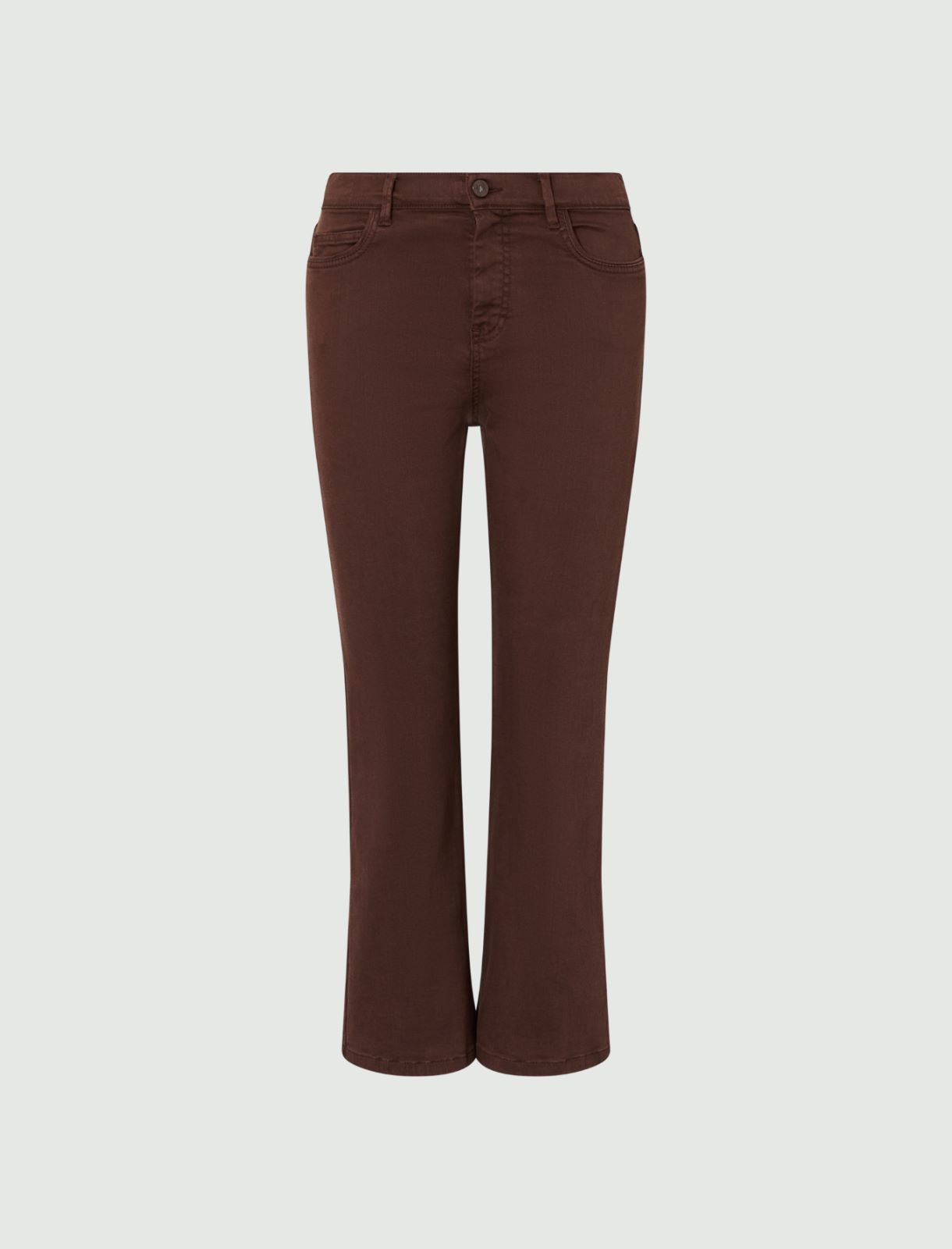 Skinny jeans - Dark brown - Marella - 5