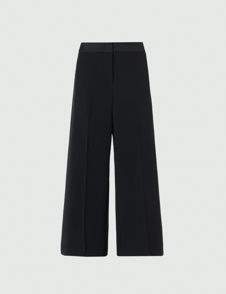 Marella FARISCO Green Velvet Trousers 313603262 002 main image 1
