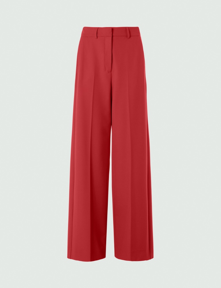 Long trousers - Cherry - Marella - 2