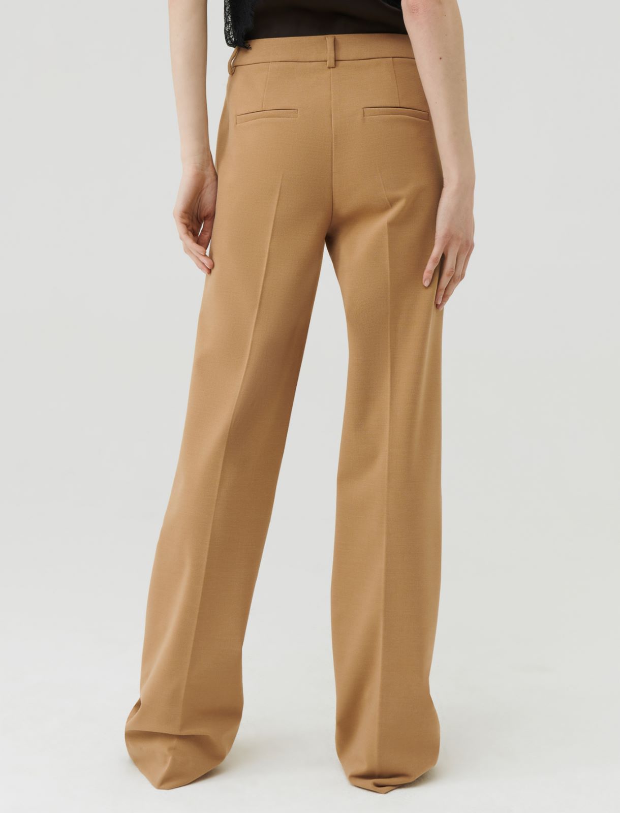 Flared trousers - Camel - Marella - 2