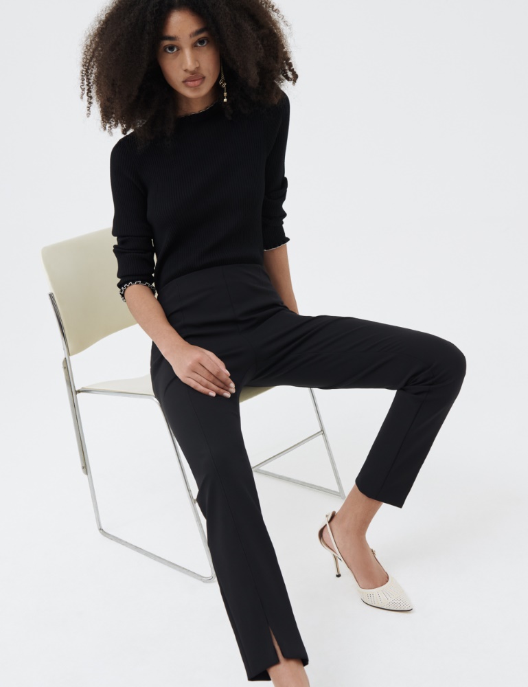 Women’s High-Waisted and Cigarette Trousers | Marella