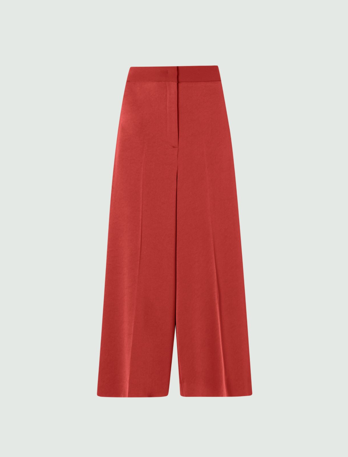 Wide trousers - Cherry - Marella - 5