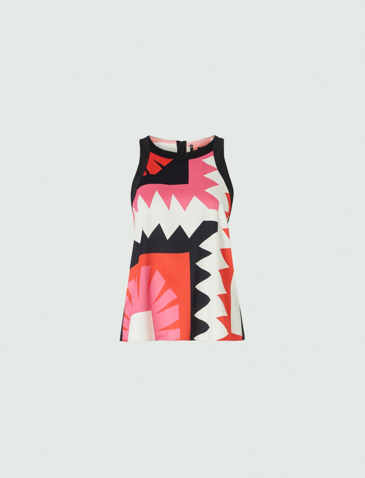 Patterned top, fuchsia - Marella