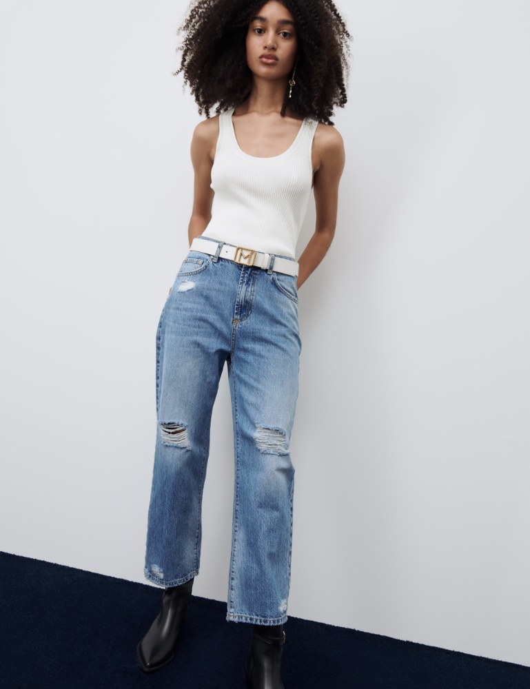 Mom-fit jeans - Blue jeans - Marella