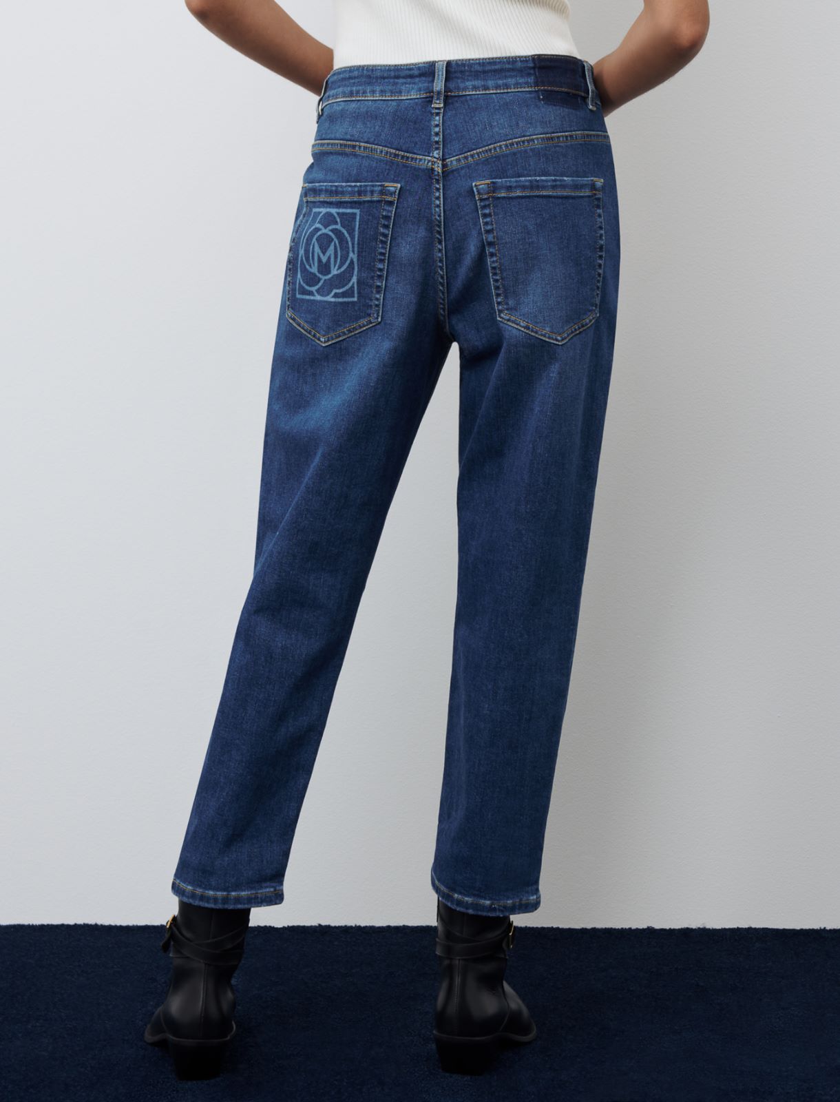 Tomboy-fit jeans, blue jeans - Marella