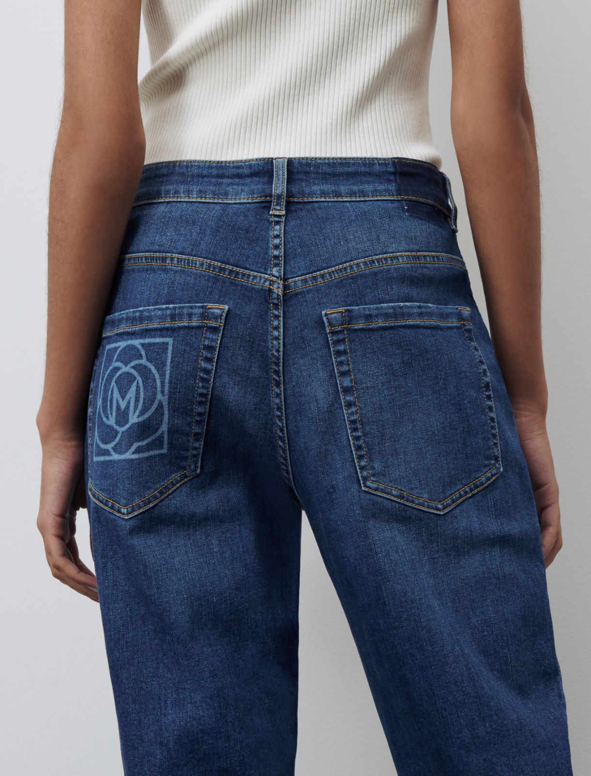 Tomboy-fit jeans, blue jeans - Marella
