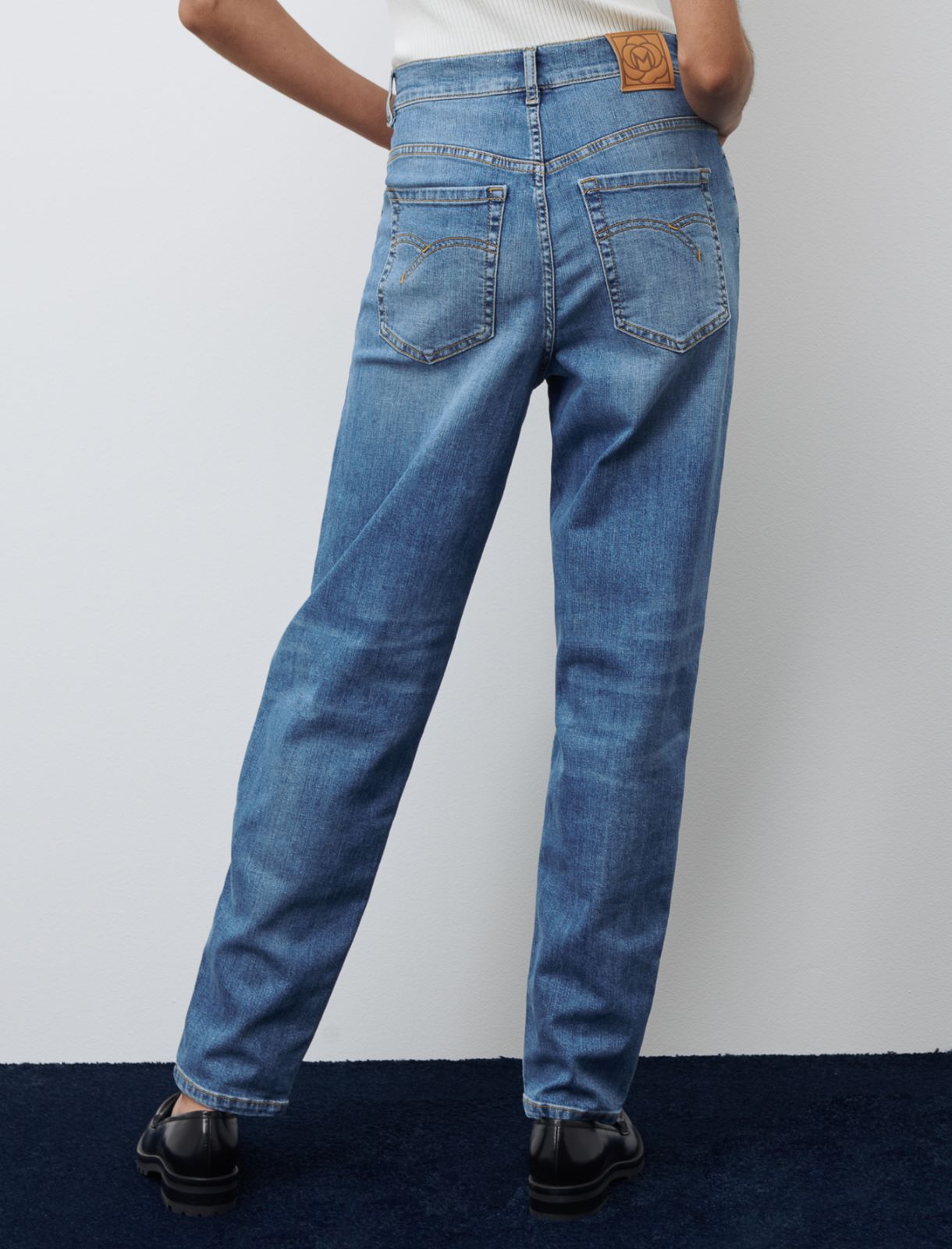 Mom-fit jeans - Blue jeans - Marella - 4