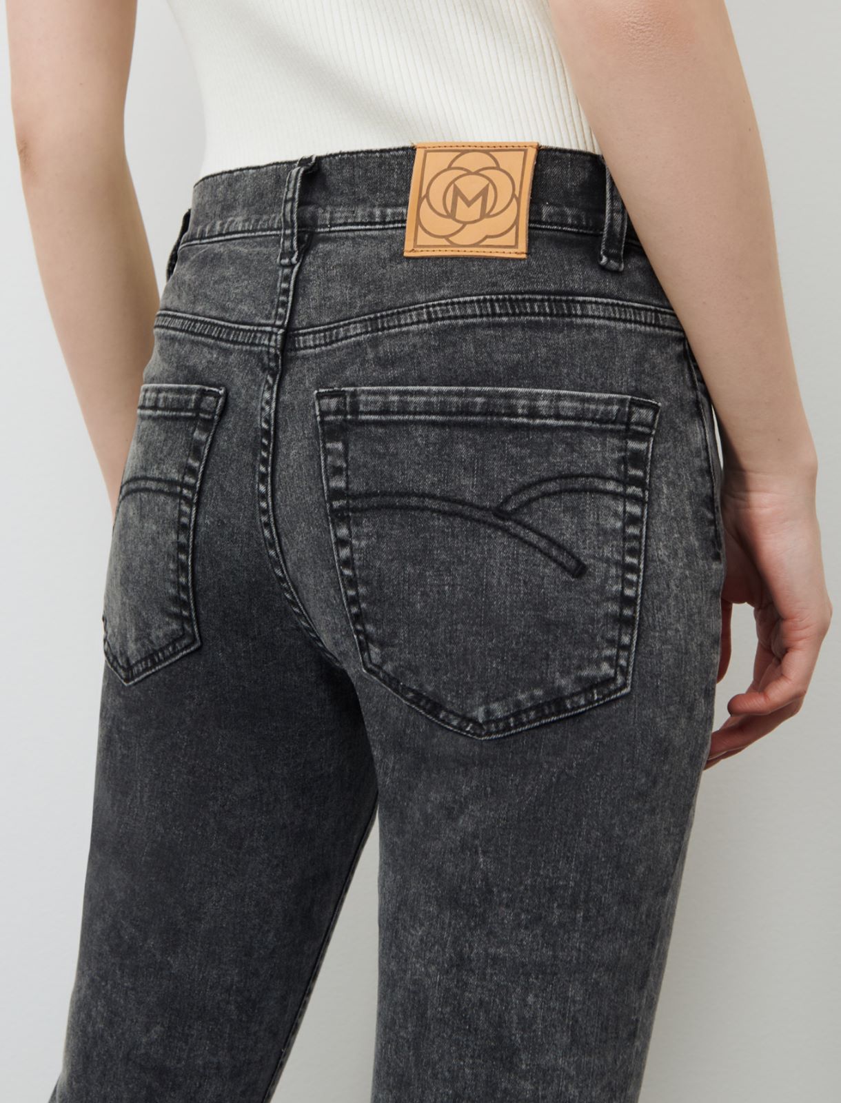 Skinny Fit Jeans - Schwarz - Marella - 5