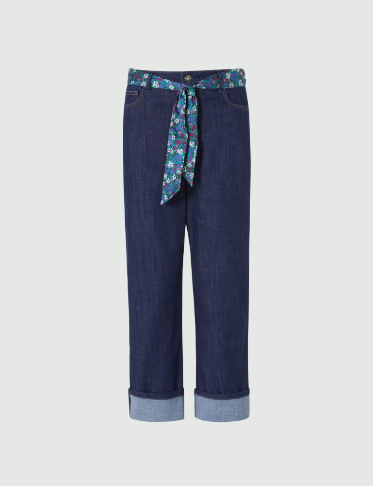 Tomboy-fit jeans - Blue jeans - Marella - 2