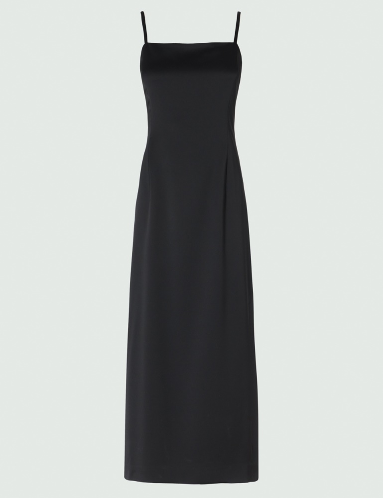 Kleid mit Unterkleid - Schwarz - Marella - 2