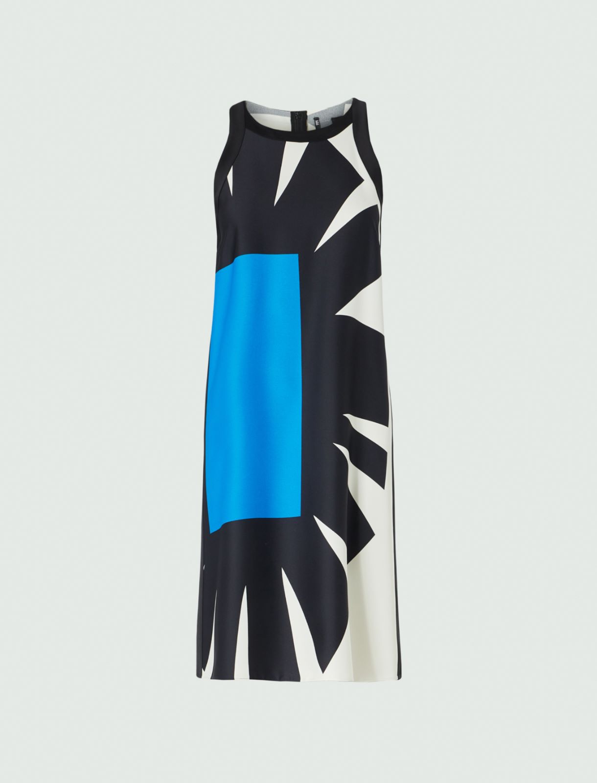 Patterned dress, cornflower blue | Marella