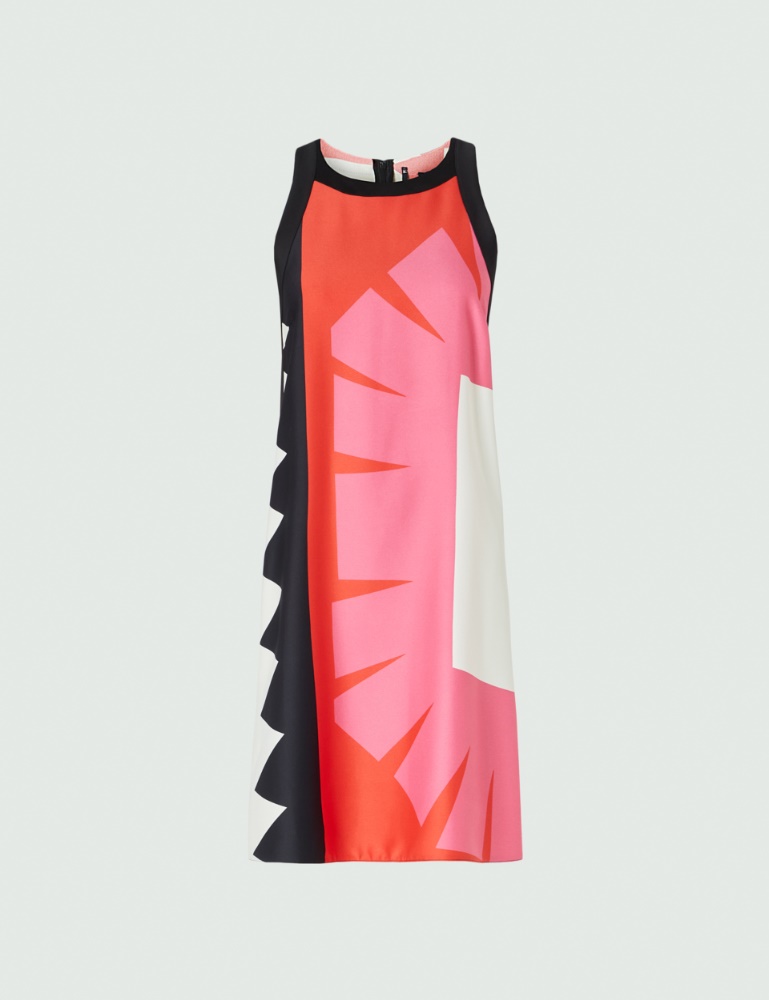 Patterned dress - Fuchsia - Marella - 2