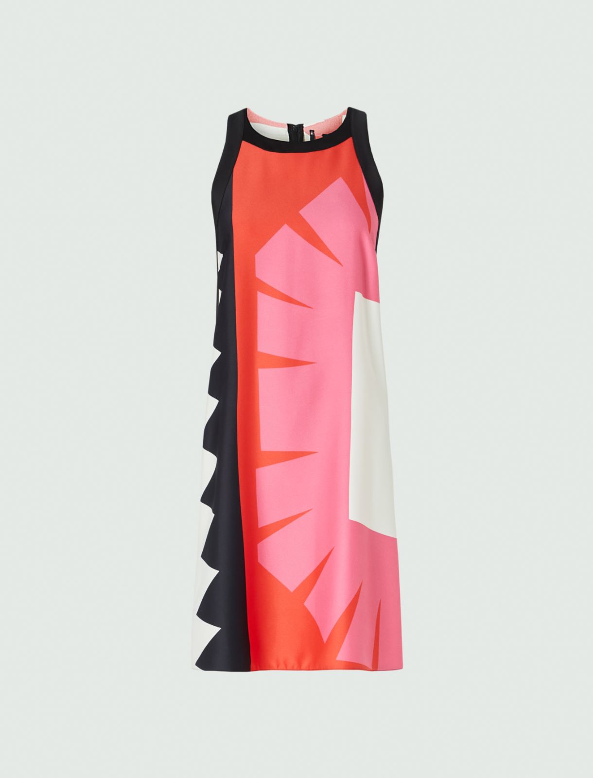 Patterned dress - Fuchsia - Marina Rinaldi