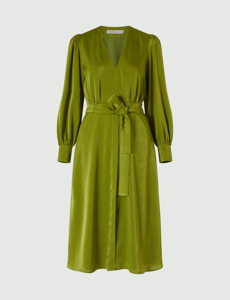 Shirt dress - Lime - Marella - 2