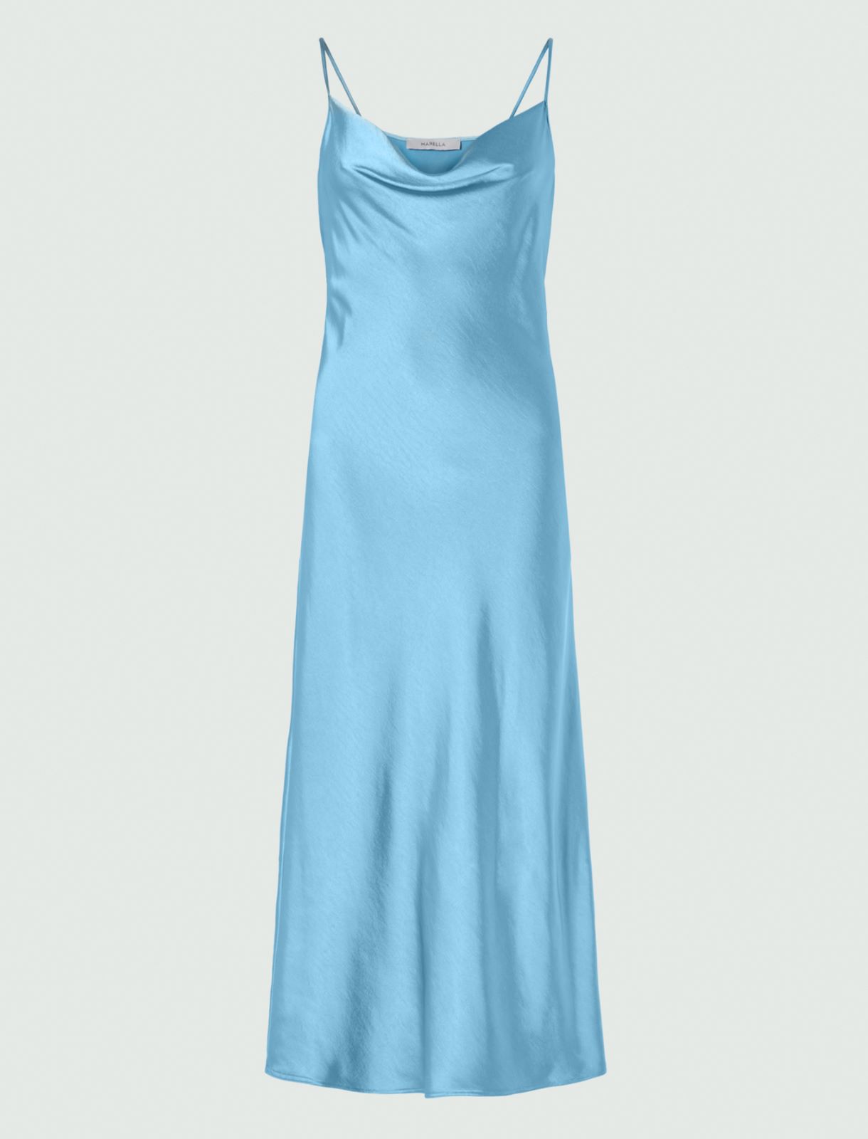 Slip dress - Light blue - Marella