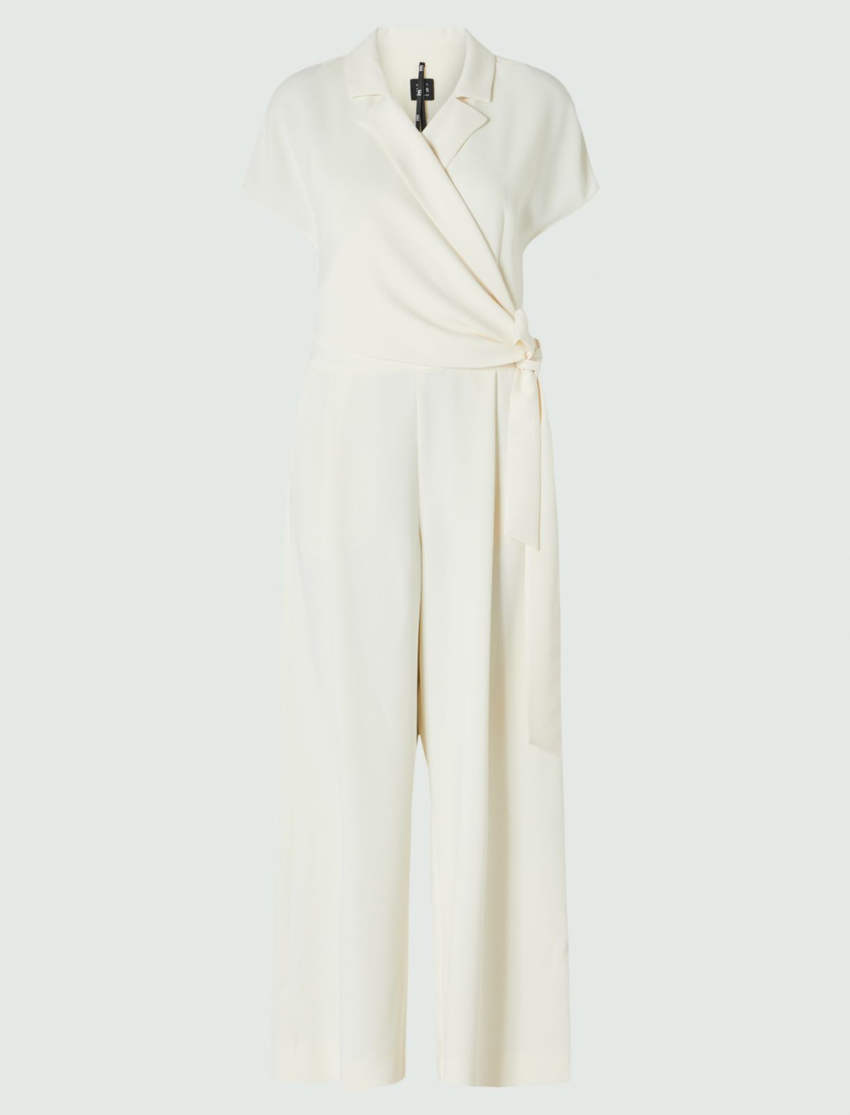 Crepe jumpsuit - Wool white - Marina Rinaldi - 5