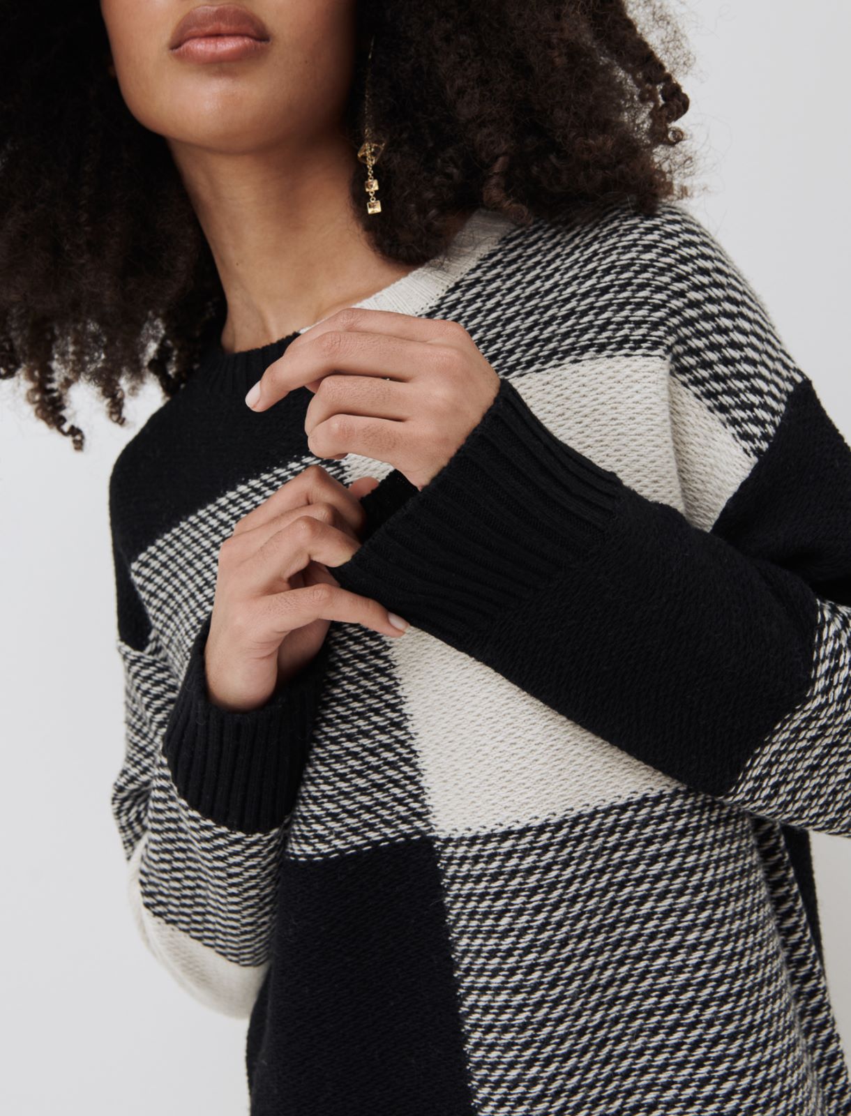 Knit dress, black | Marella