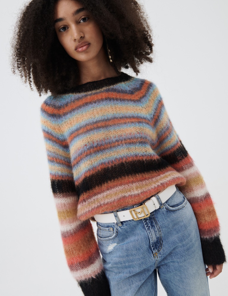 WOMEN FASHION Jumpers & Sweatshirts Print 4X4 jumper discount 83% Multicolored M 