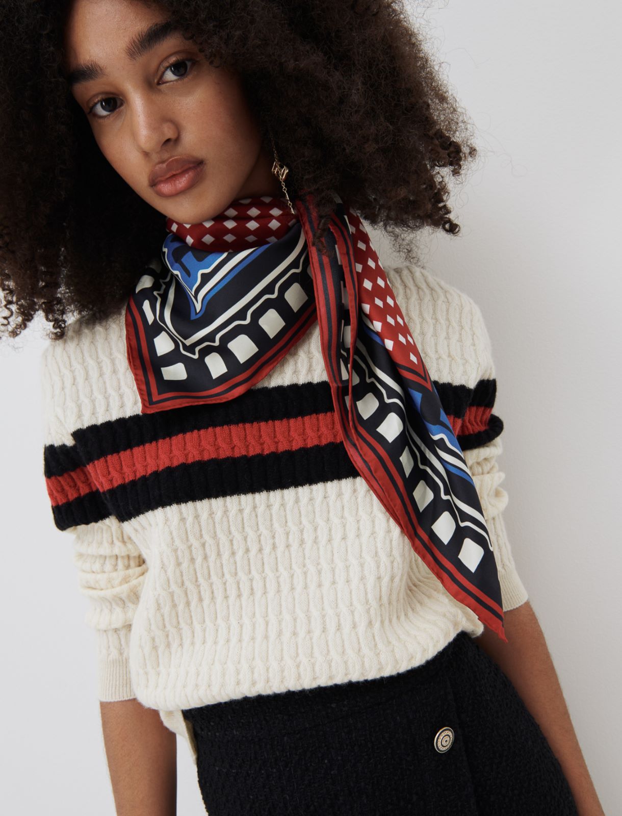 Pullover aus reiner Wolle, weiss | Marella Pullover aus reiner Wolle - Weiss - Marella - 3