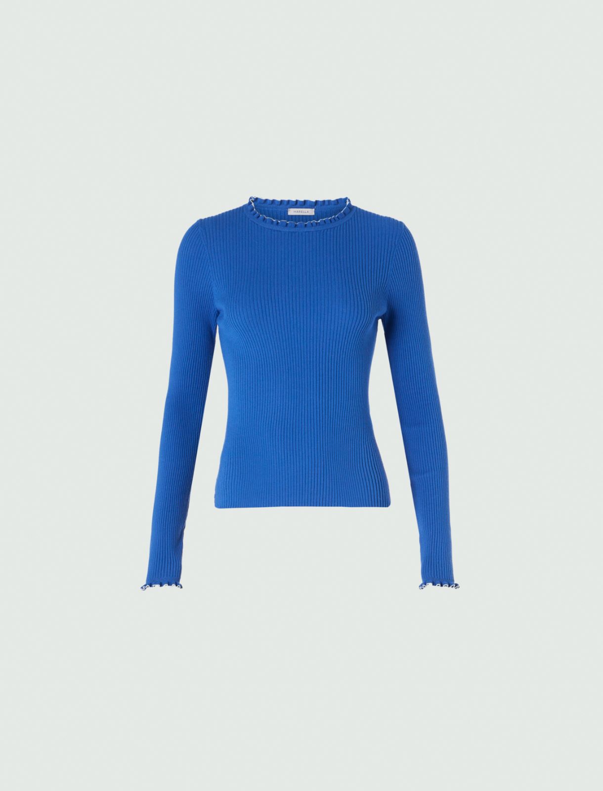 Ruched sweater - Cornflower blue - Marella - 5