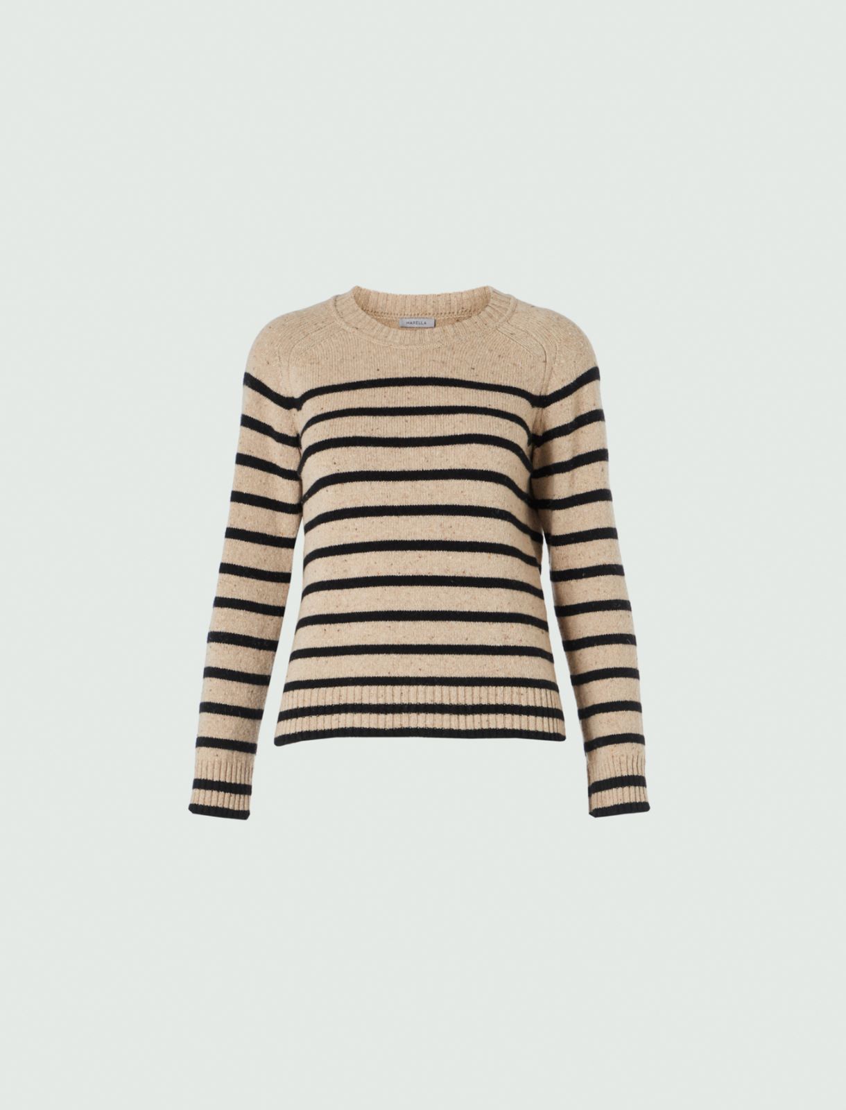Striped sweater - Natural - Marella - 5