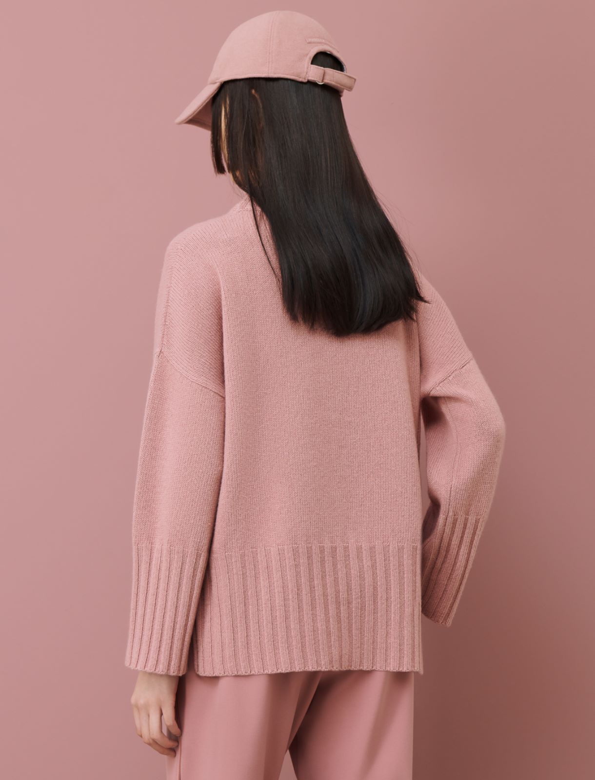 Oversized jumper, antique rose | Marella