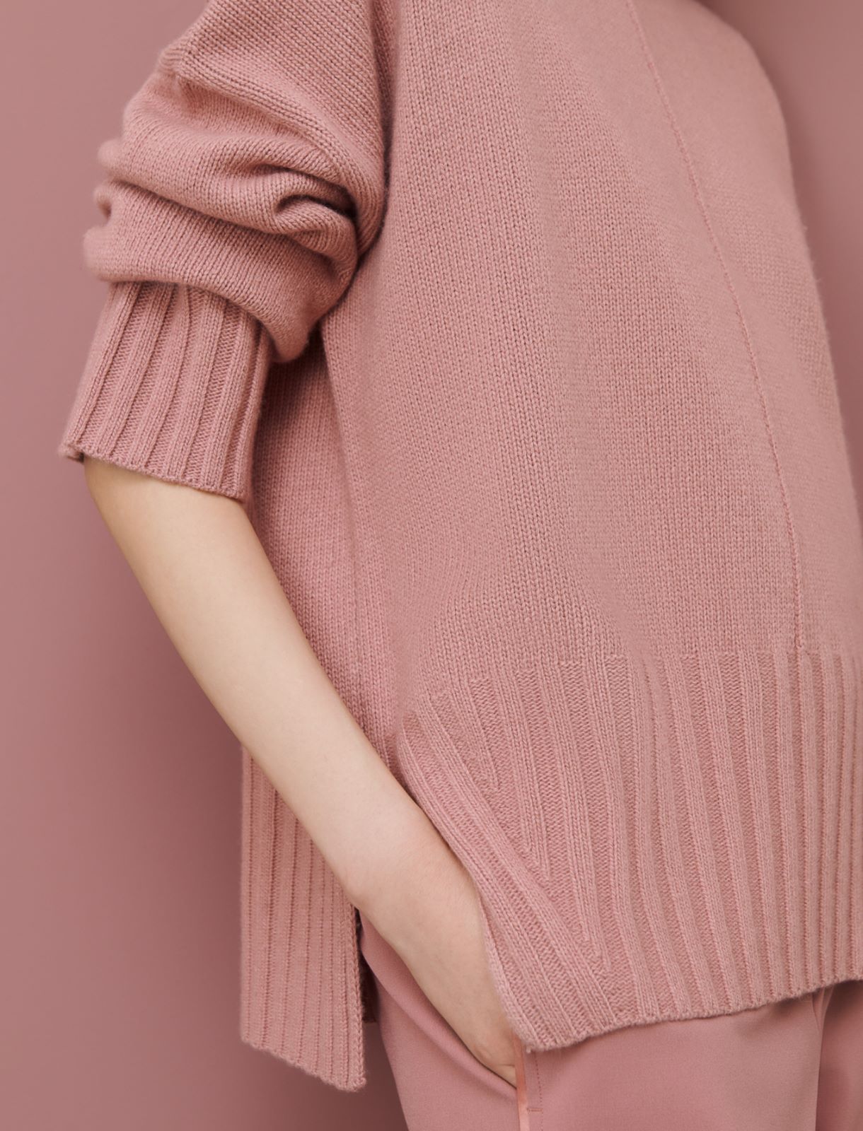 Oversized jumper, antique rose | Marella