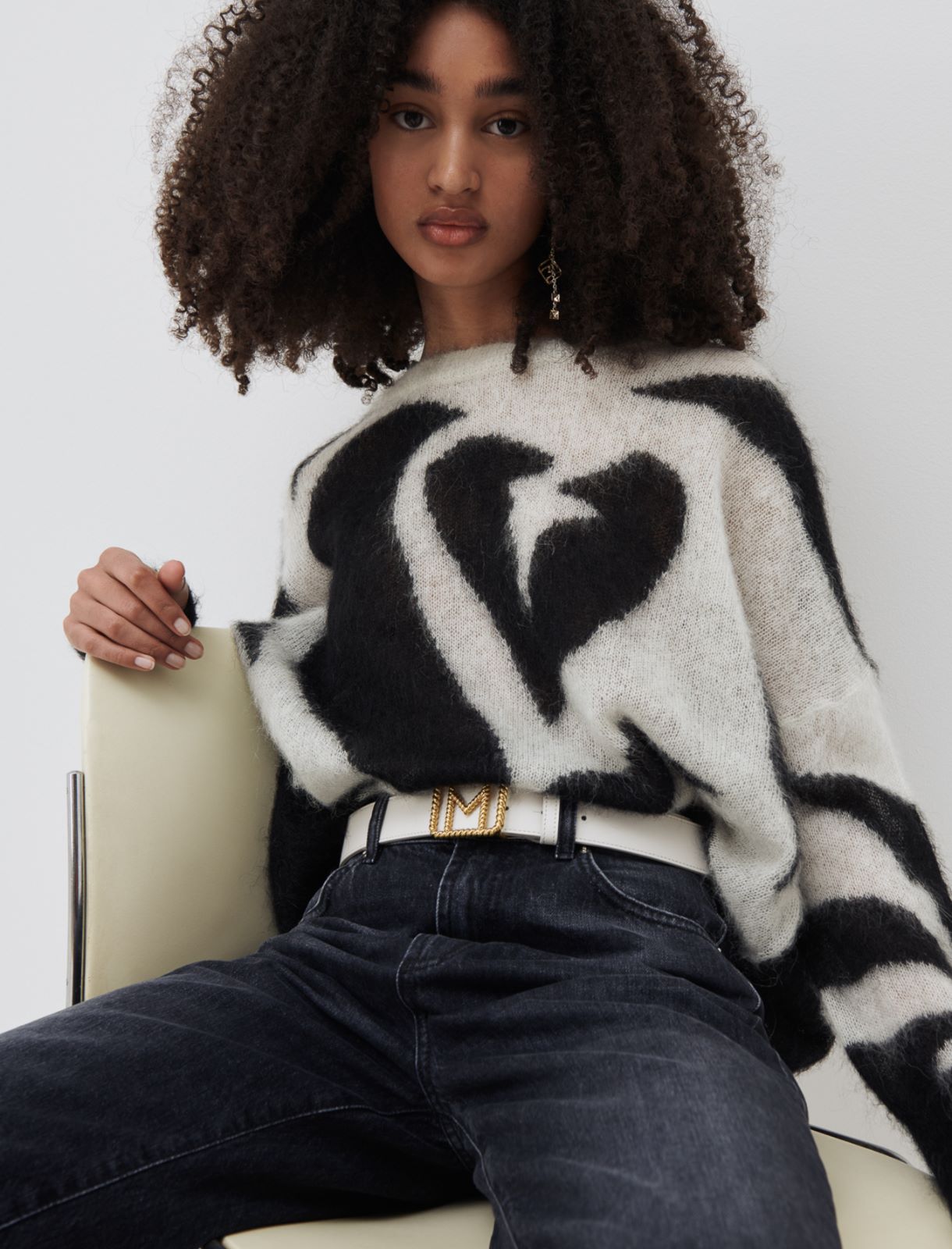 Pull en mélange d’alpaga, creme | Marella Pull en mélange d’alpaga - Creme - Marella - 3