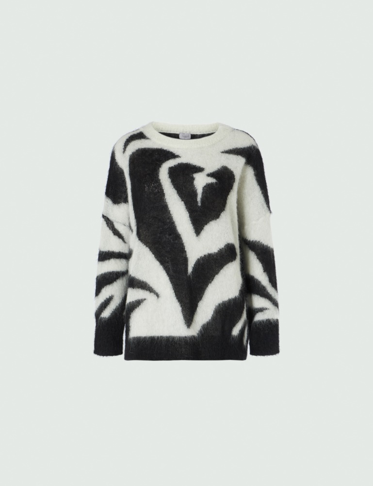 Alpaca-blend sweater - Cream - Marella - 2