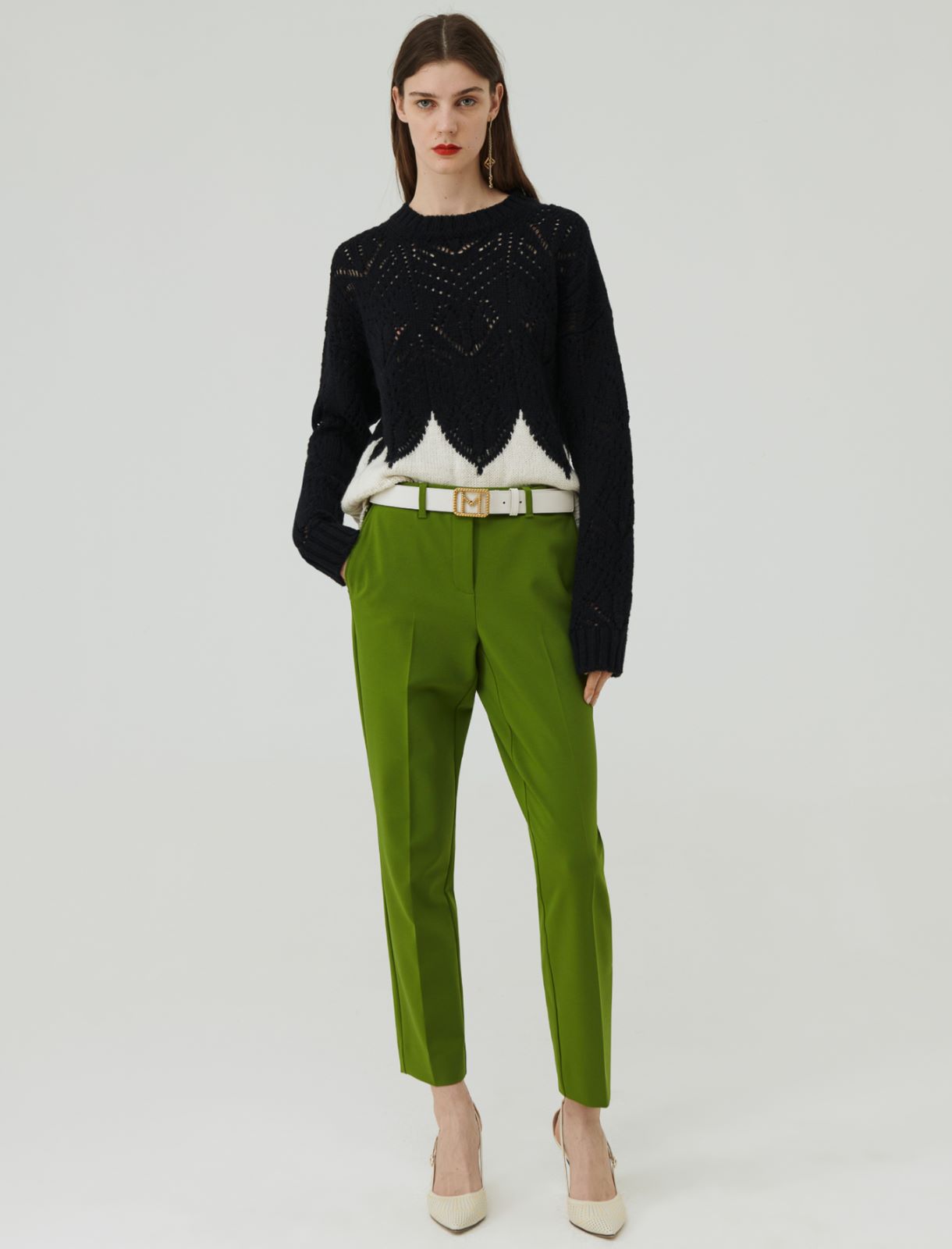 Oversized sweater, black | Marella Oversized sweater - Black - Marella