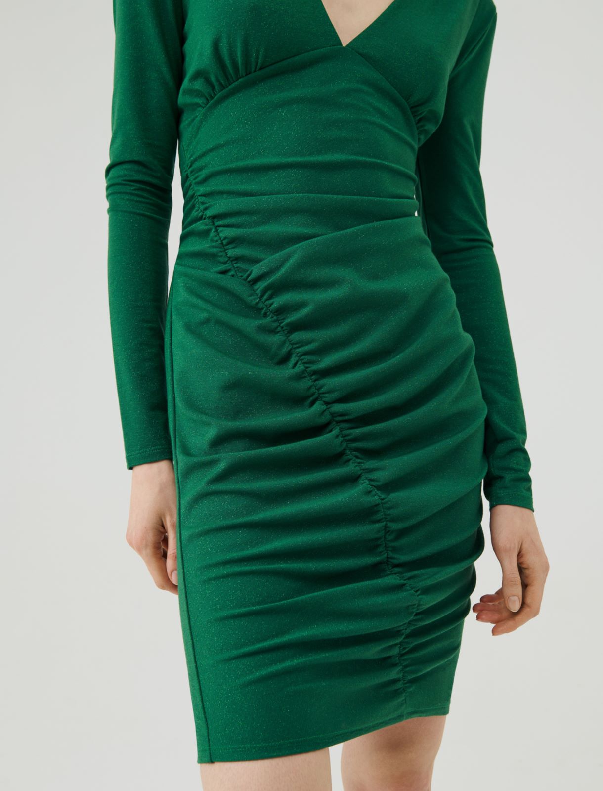 Eng anliegendes Kleid, gruen | Marella Eng anliegendes Kleid - Gruen - Marella - 5