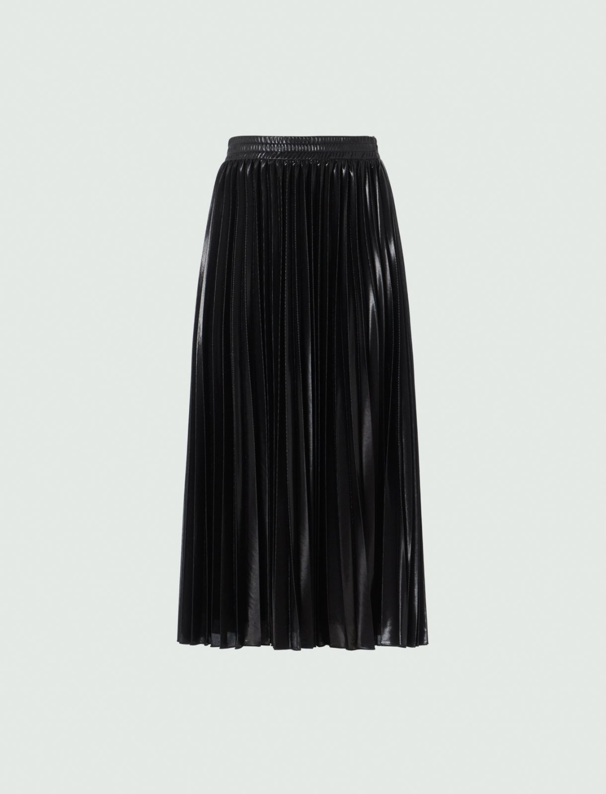 Pleated skirt - Black - Marella - 5