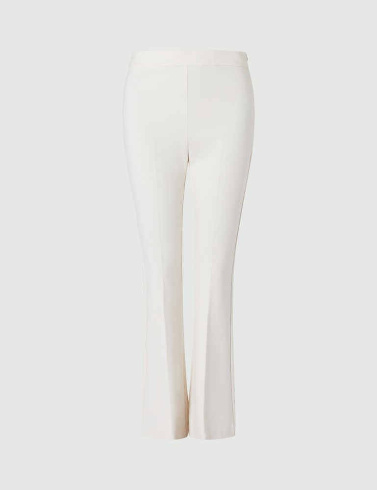 Flared trousers - White - Marella - 2