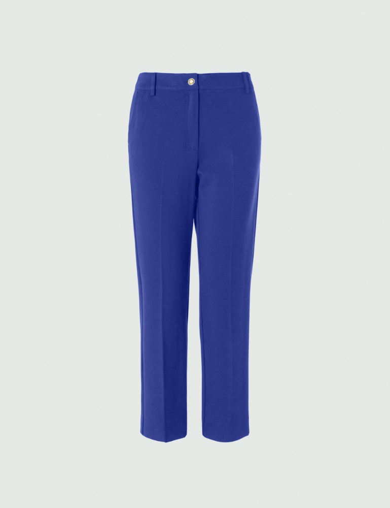 Jersey trousers - Cornflower blue - Marella - 2