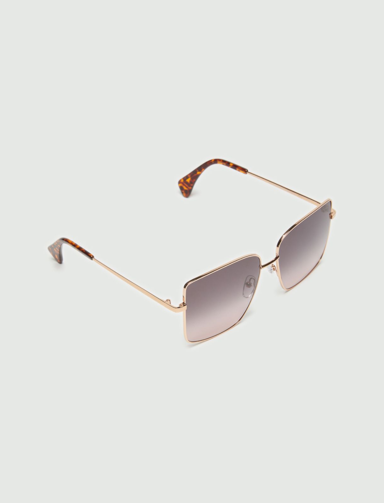 Sonnenbrille aus Metall - Terrakotta - Marella - 2