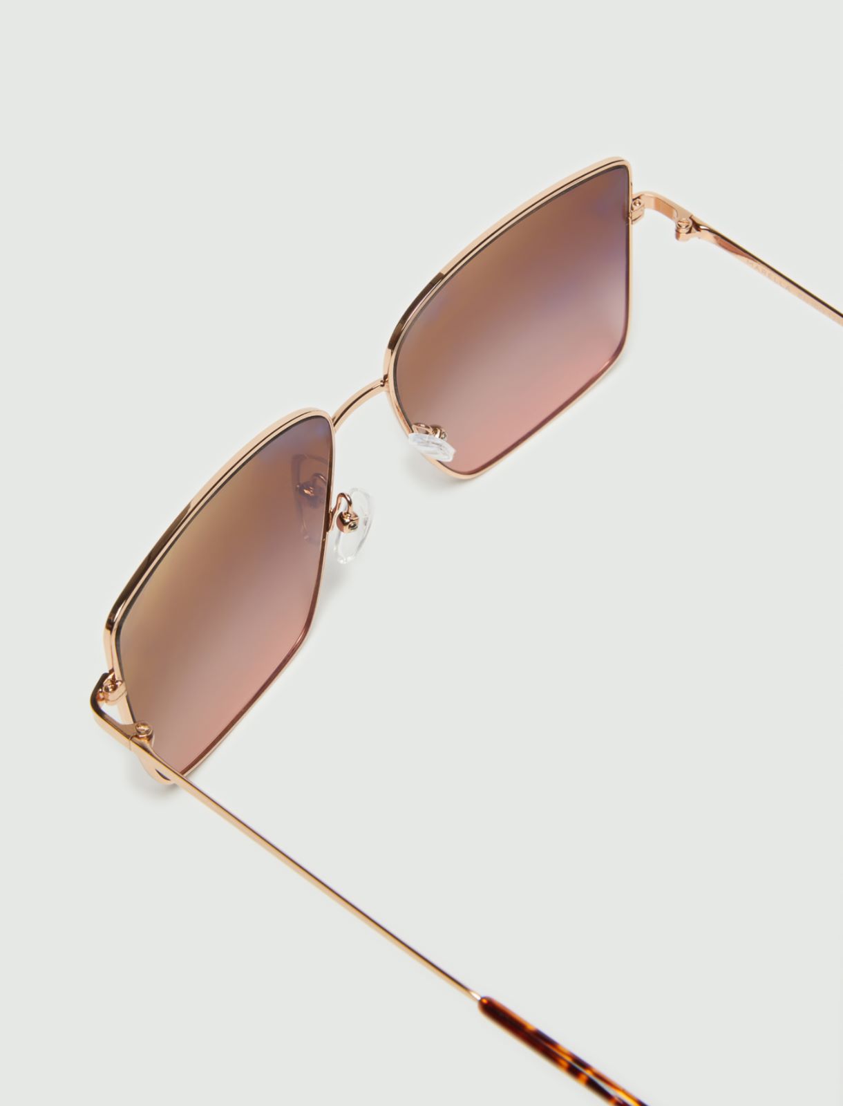 Sonnenbrille aus Metall - Terrakotta - Marella - 3