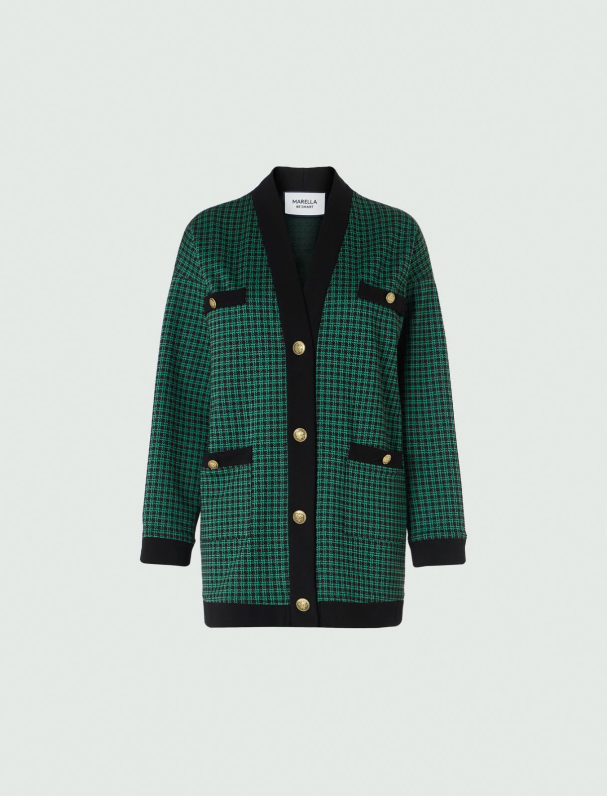 Jersey jacket - Green - Marella - 5