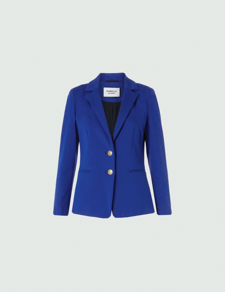 Jersey blazer - Cornflower blue - Marella - 2