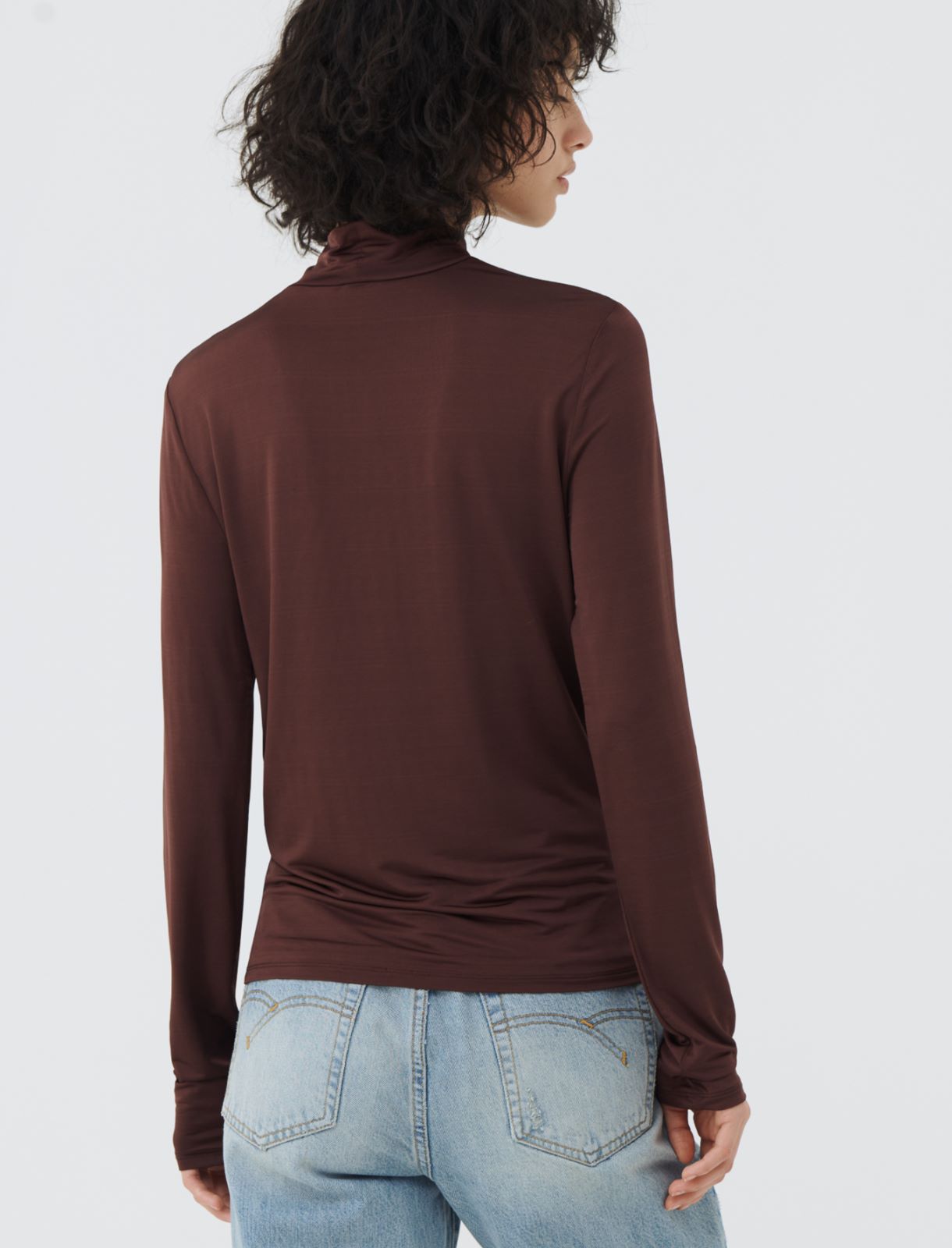 Slim-fitting T-shirt - Brown - Marina Rinaldi - 2