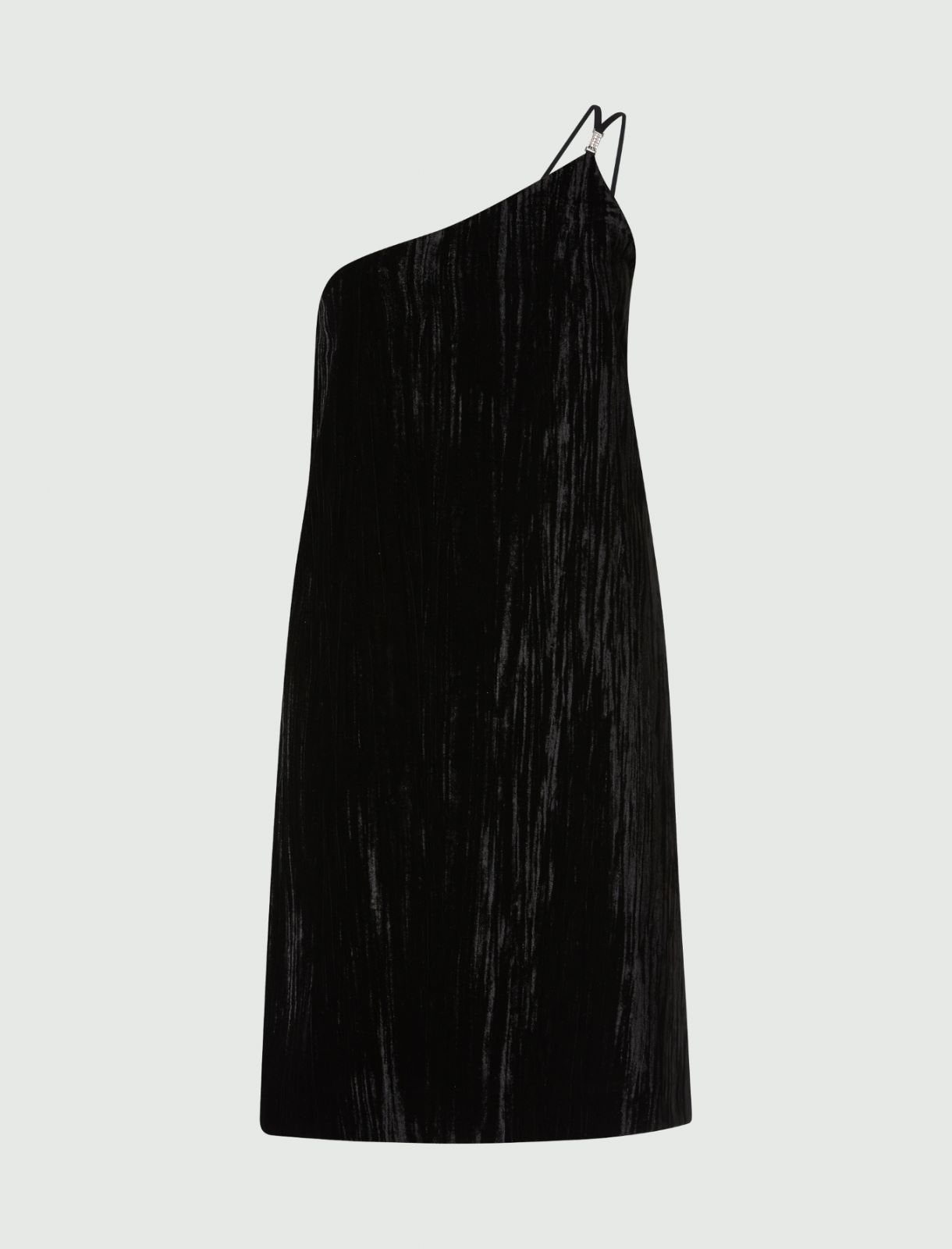 Robe en velours - Noir - Marella