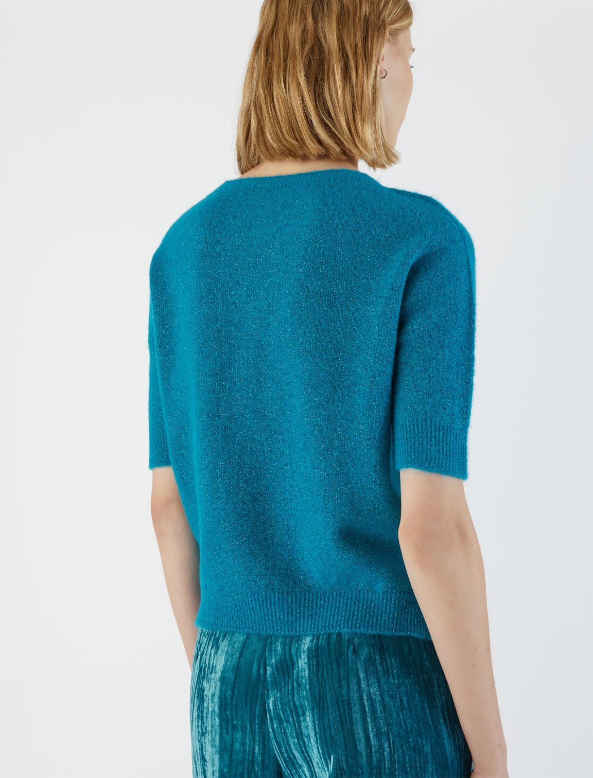Sweater with feathers - Octane - Marella - 2