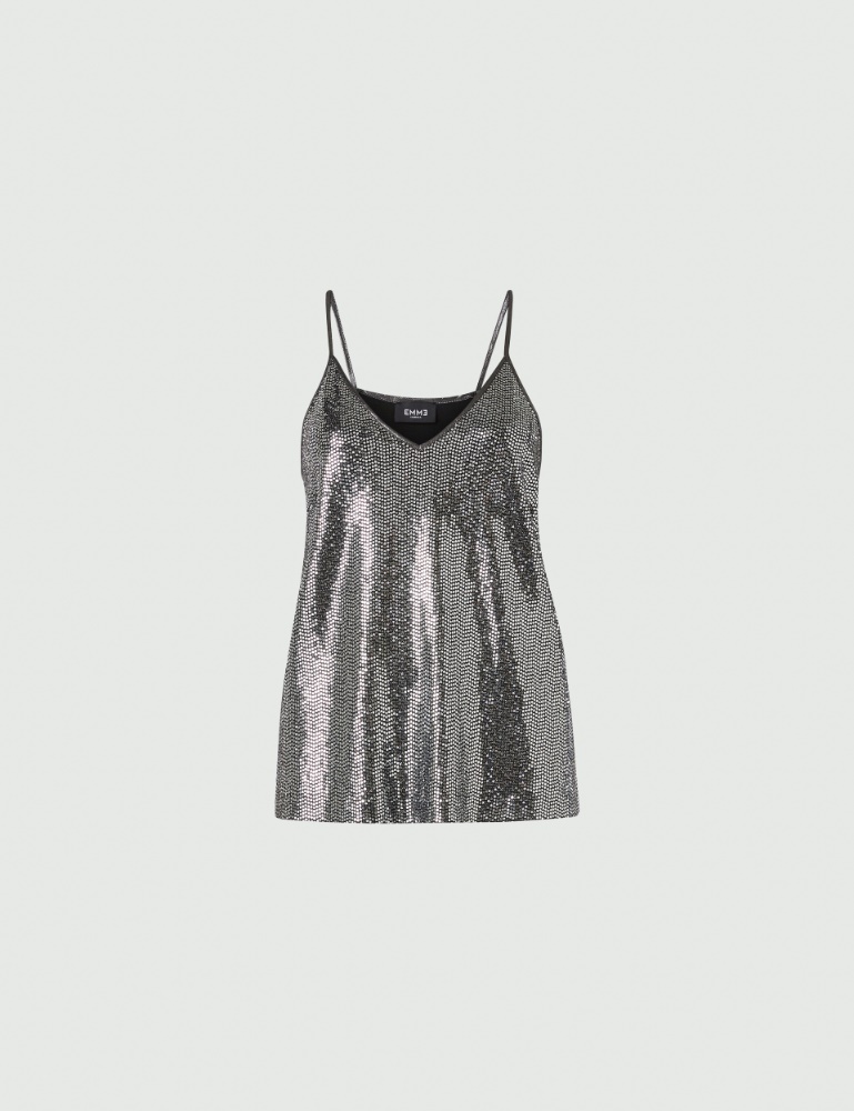 Jersey top - Silver - Emme  - 2