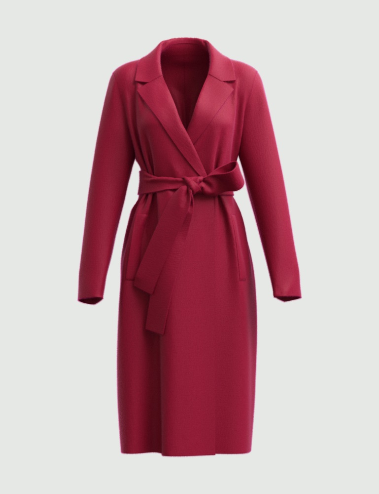 Belted coat - Strawberry - Emme  - 2