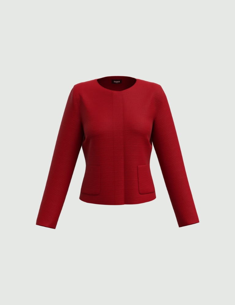 Short jacket - Brick red - Emme  - 2