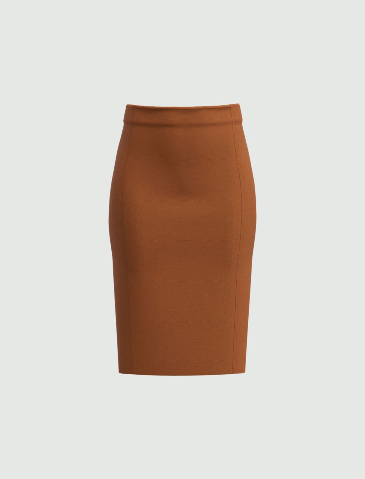 Pencil skirt - Terra cotta - Emme 