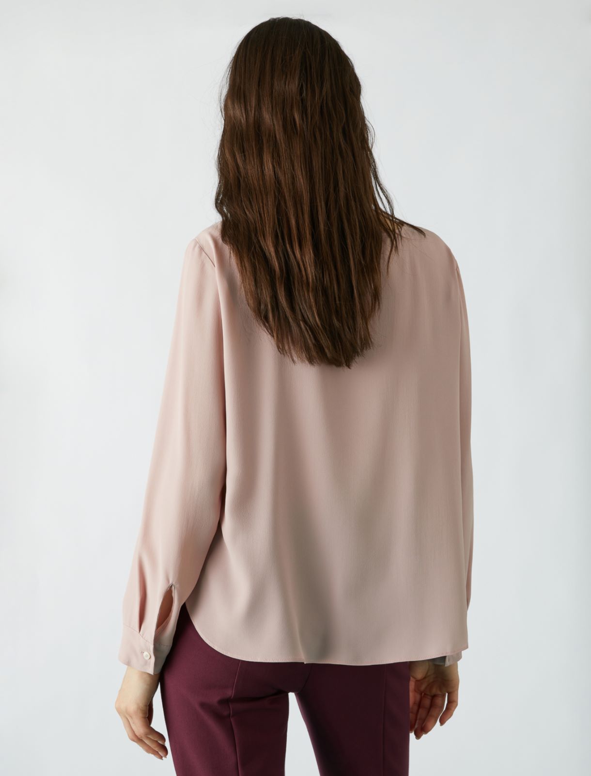 Crepe blouse - Pink - Marella - 2